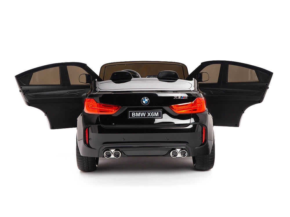 Two Seat BMW X6M Kids 12V Car - Black