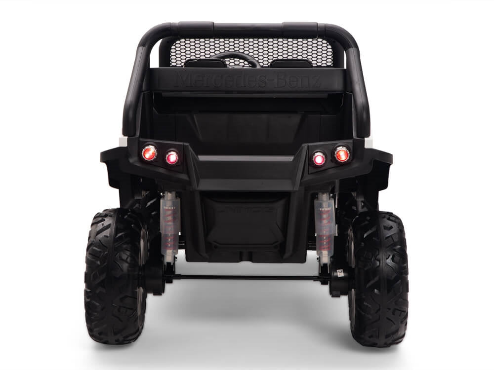 12V Mercedes Benz UNIMOG  Kids Ride On UTV White