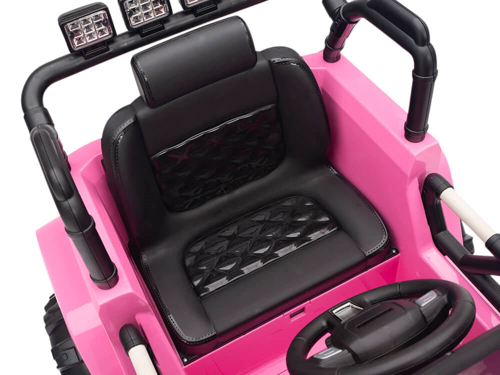 Kids 12V Battery Powered Ride On Truck Pink
