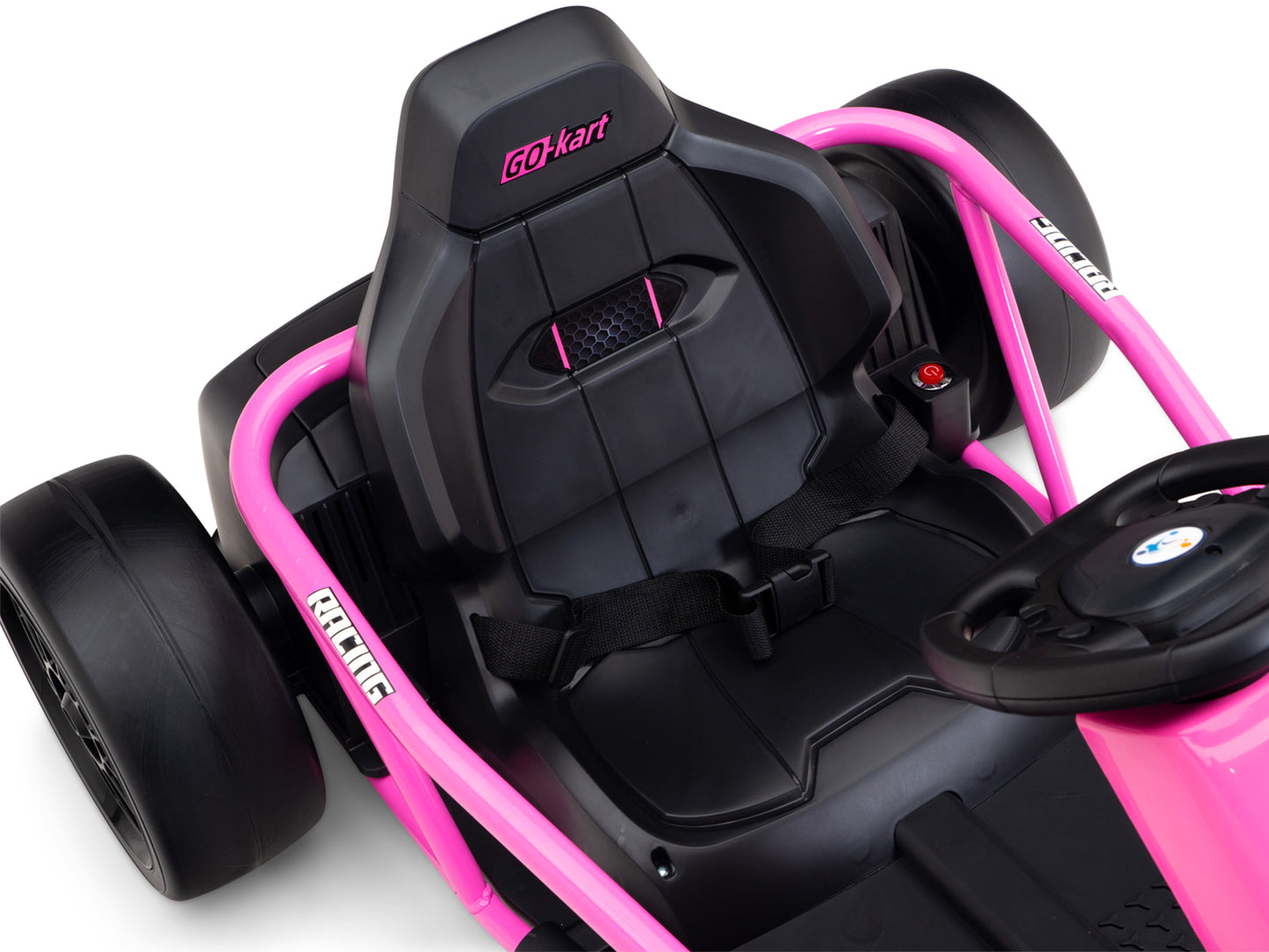 RIDINGTON 24V Kids Electric Go-Kart with DRIFT Function - Pink