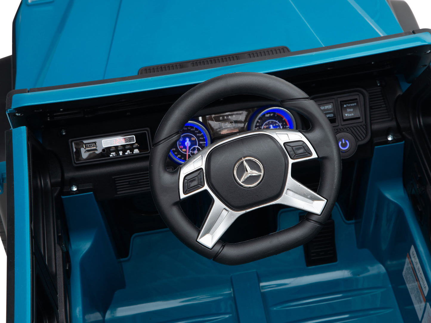 12V Mercedes-Maybach G650 Landaulet Kids Ride On Car/SUV with Remote - Blue