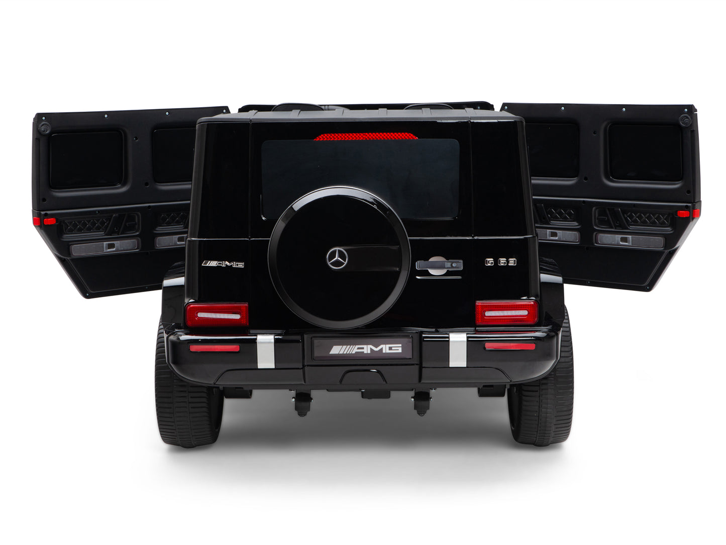 24V 2-Seater Mercedes-Benz G63 Kids Ride On Car / SUV with Remote Control - Black