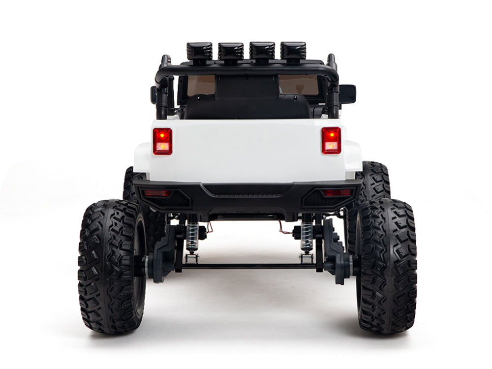 Goliath Kids 24V Battery Operated Ride On Truck With Remote - White