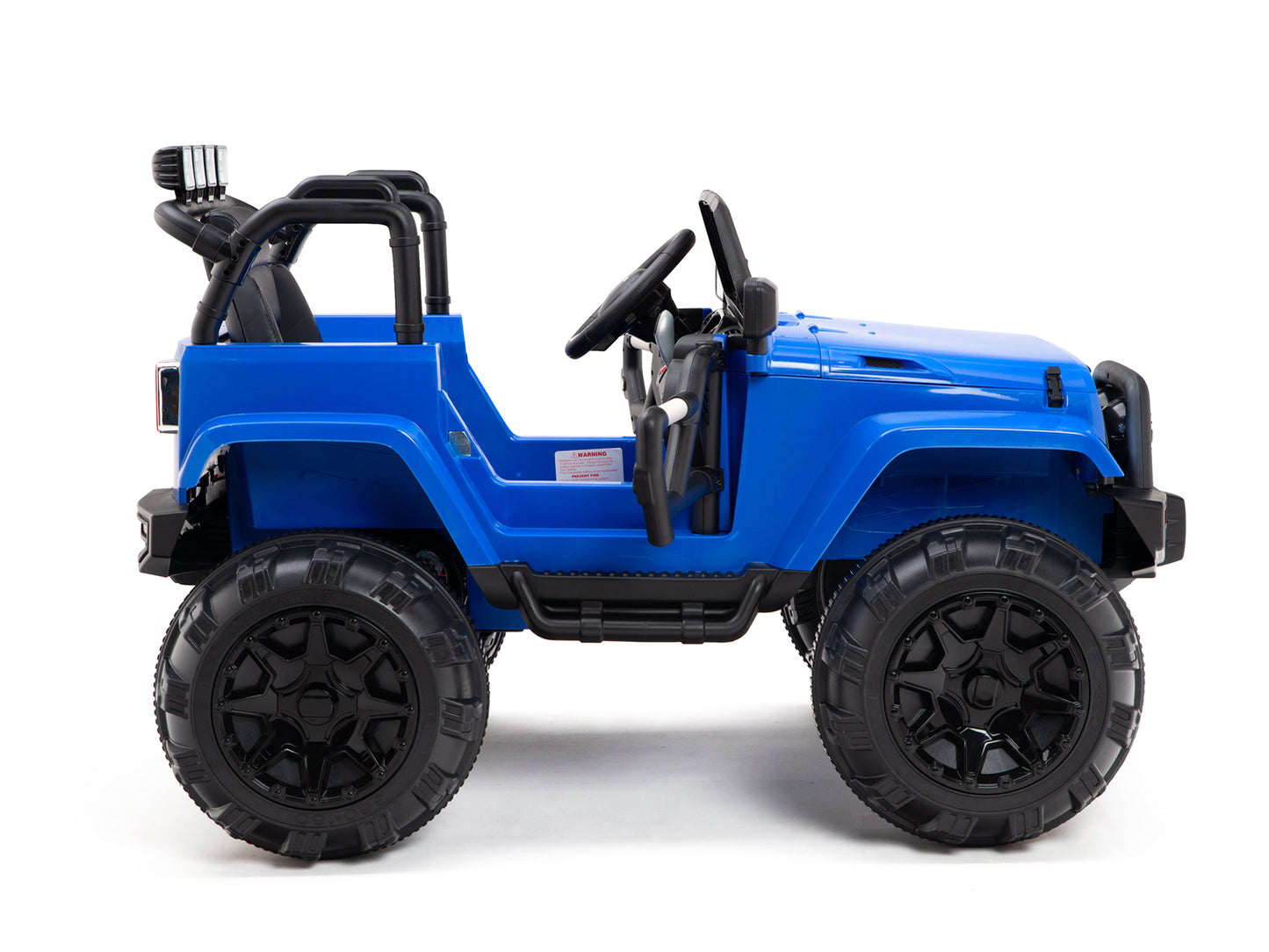 12V MP3 Kids Ride on Truck R/C Remote Control, Lights Radio and Tunes - Blue