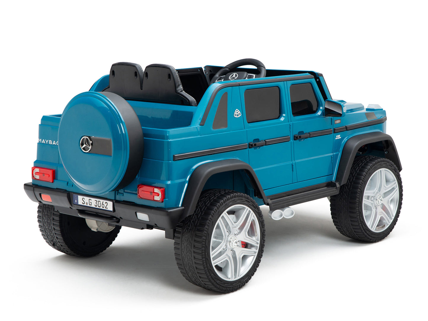 12V Mercedes-Maybach G650 Landaulet Kids Ride On Car/SUV with Remote - Blue