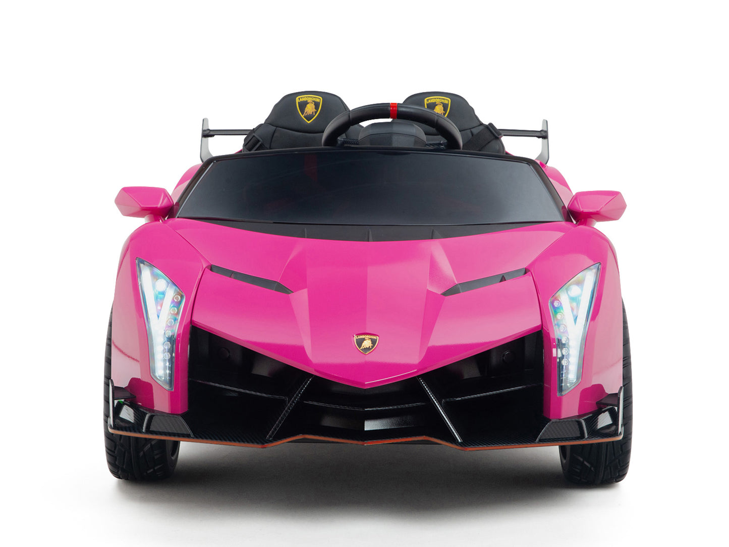 2WD / AWD Kids Premium Lamborghini Veneno Ride On Car w/ Remote Control - Pink