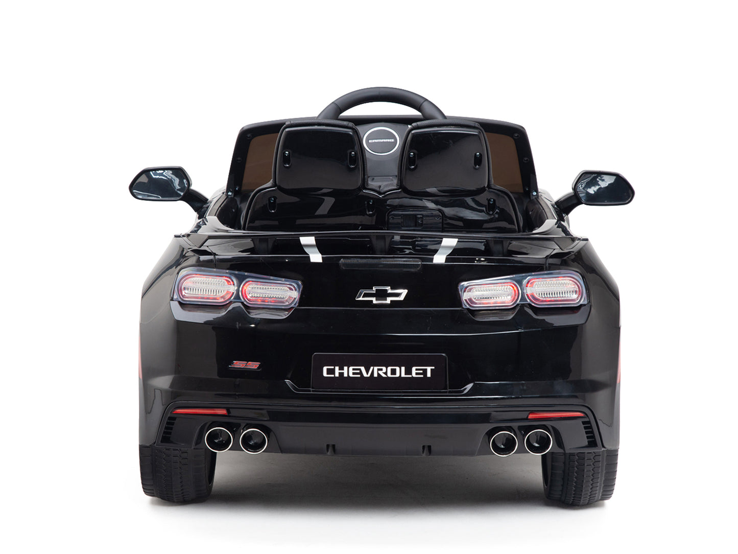 12V Chevrolet Camaro 2SS Kids Ride On Car with Remote Control - Black