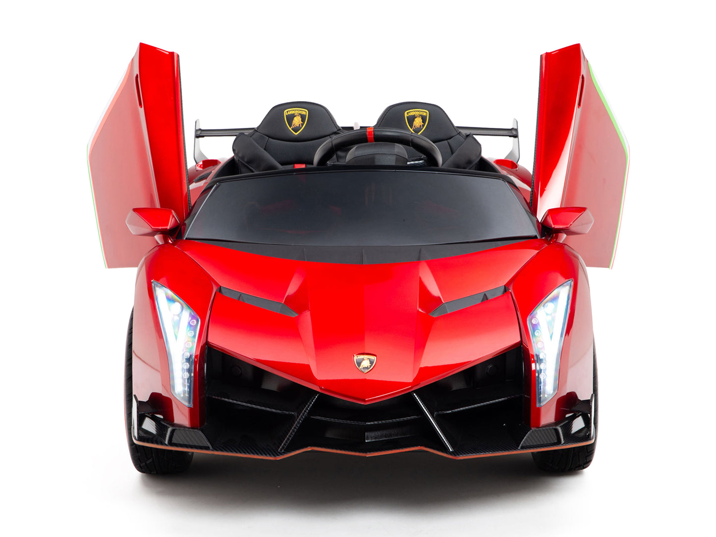 2WD / AWD Kids Premium Lamborghini Veneno Ride On Car with Remote Control - Red