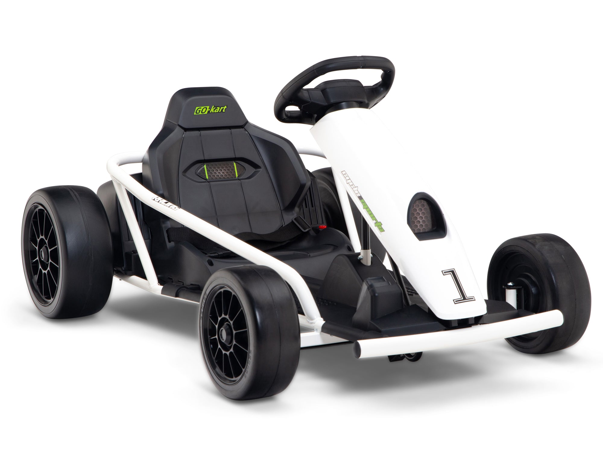 RIDINGTON 24V Kids Electric Go-Kart with DRIFT Function White