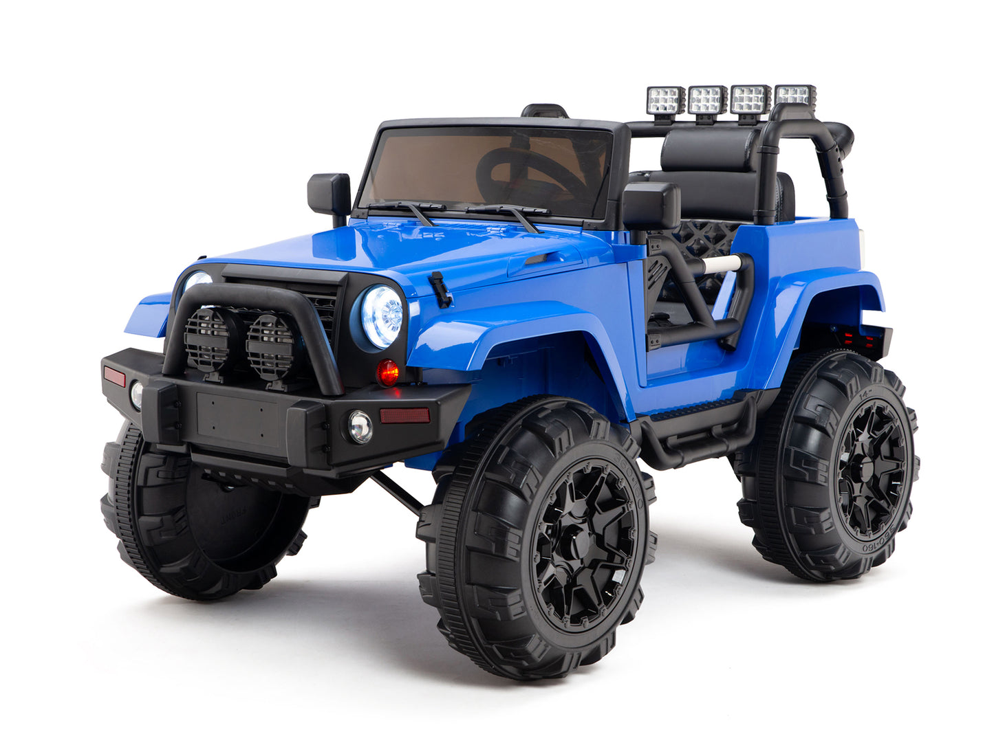 12V MP3 Kids Ride on Truck R/C Remote Control, Lights Radio and Tunes - Blue