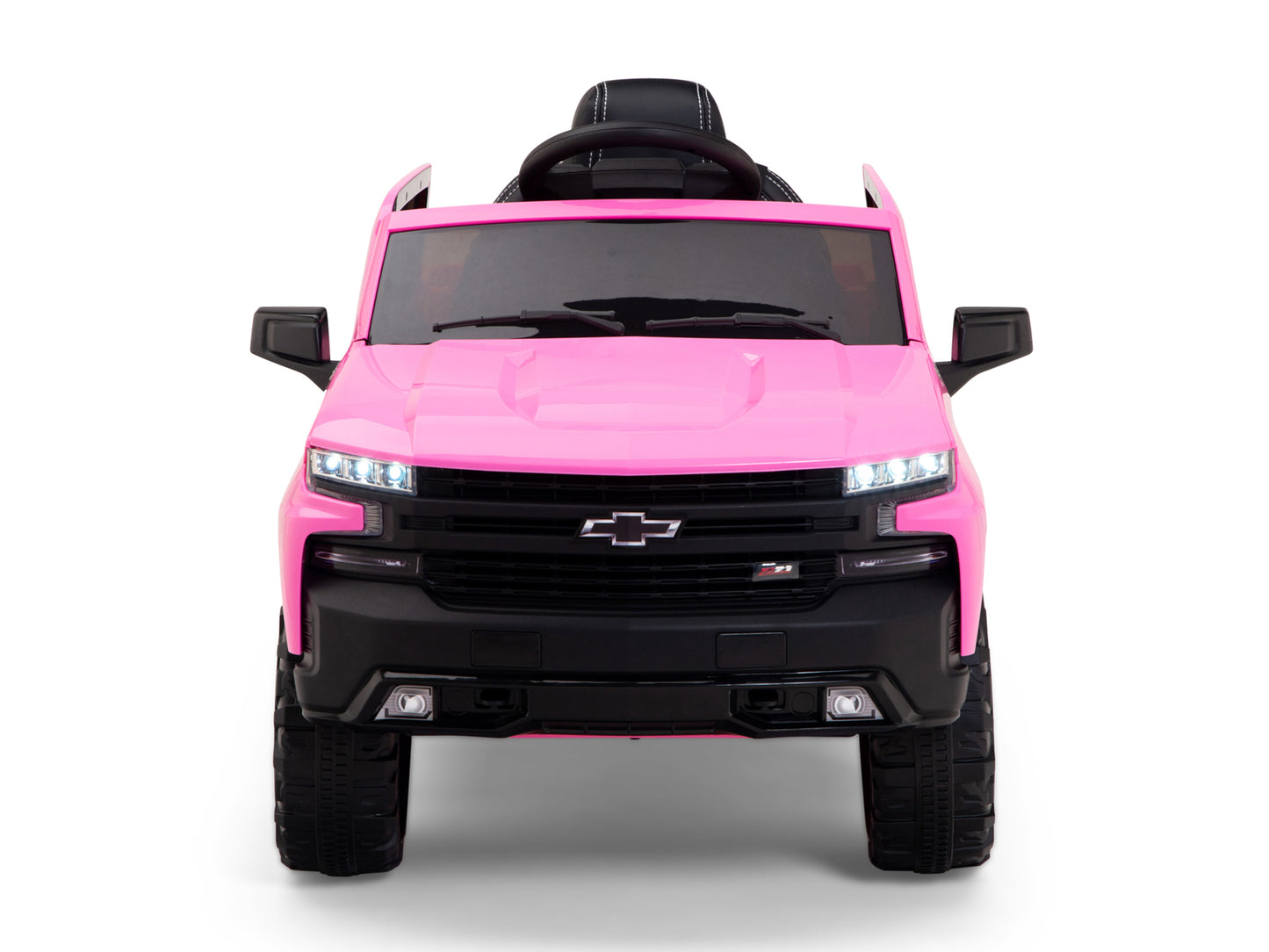 12V Chevrolet Silverado Kids Ride On Truck with Remote Control – Pink