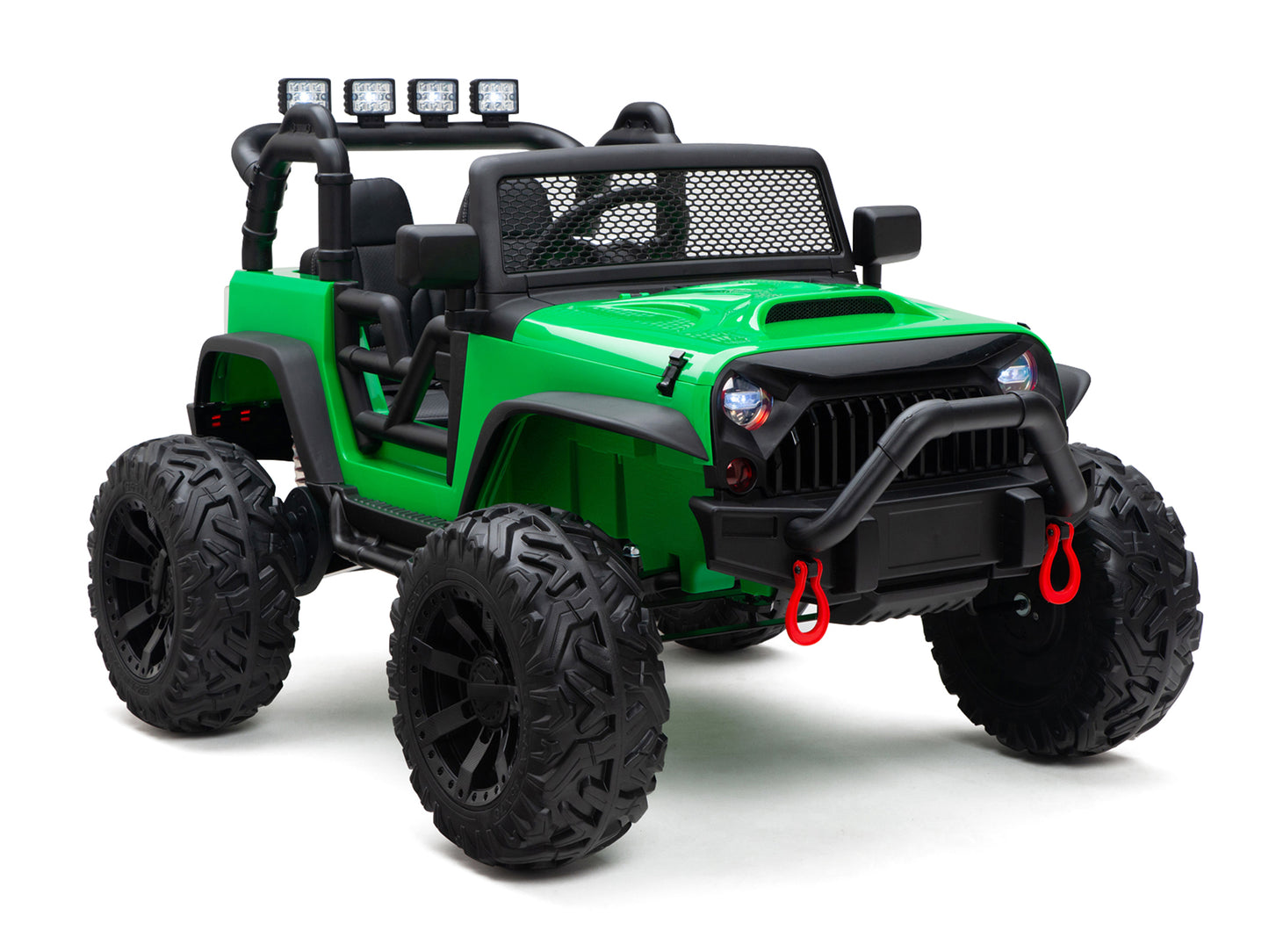 Nighthawk Kids 24V Battery Operated Ride On Truck With Remote - Green