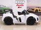12V Audi R8 Spyder White