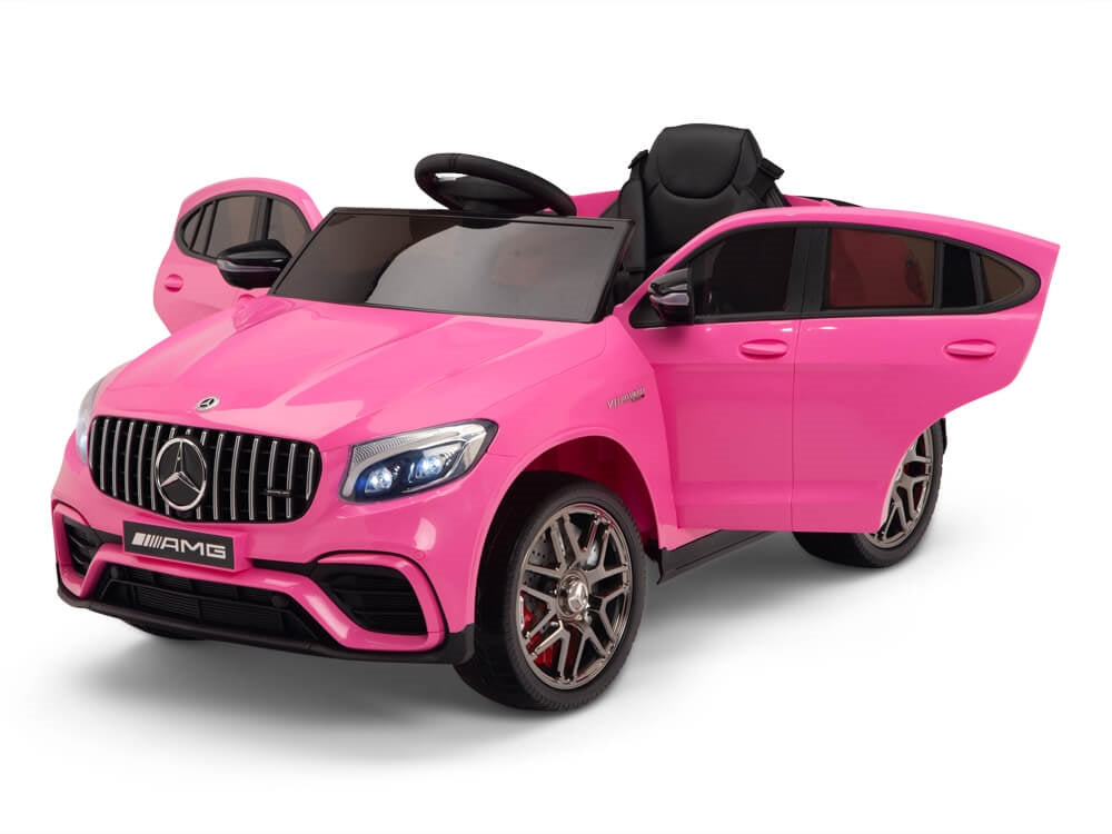 Mercedes C63 Pink 12 Volt electric children's car with remote