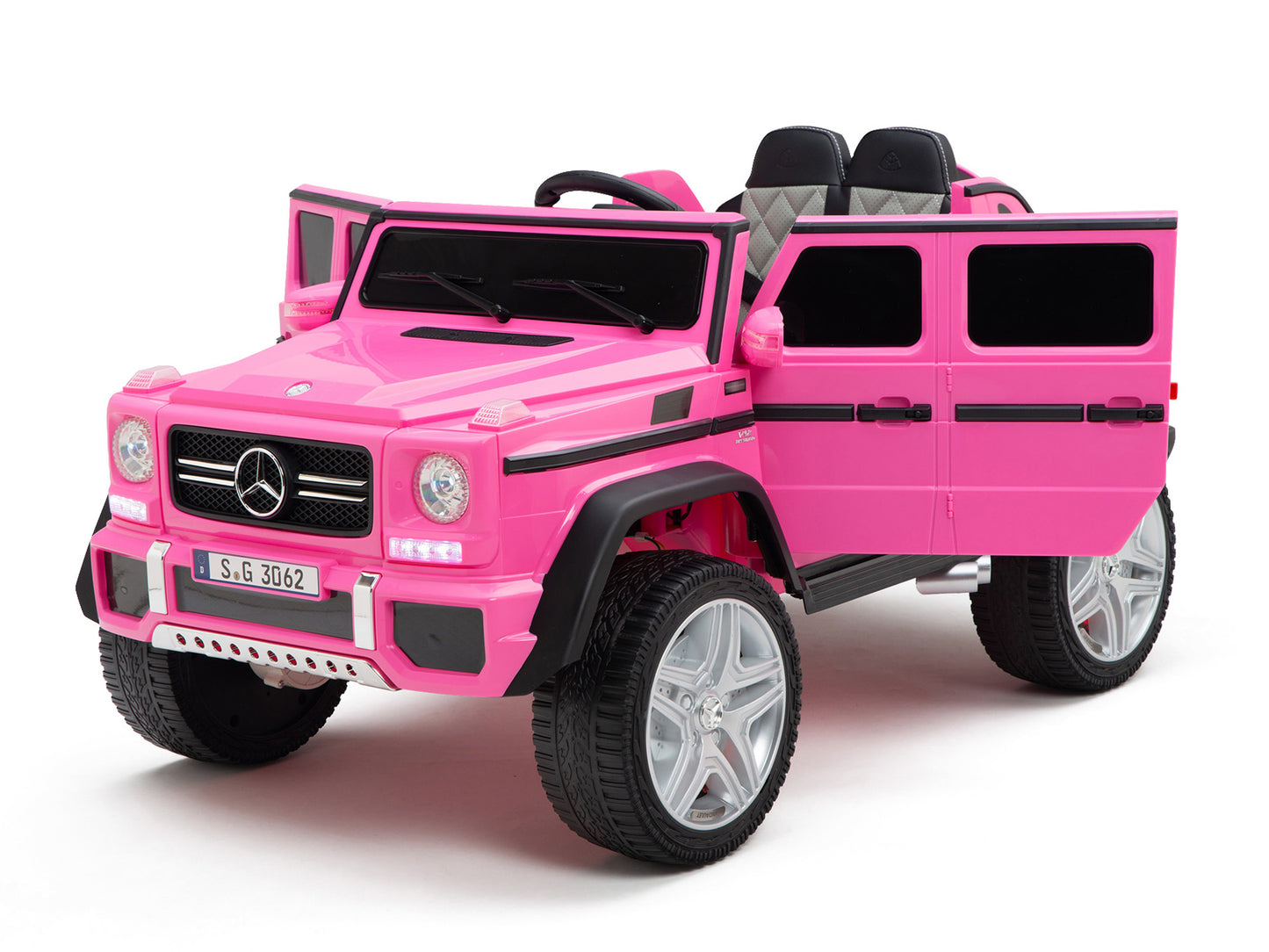 12V Mercedes-Maybach G650 Landaulet Kids Ride On Car/SUV with Remote – Pink