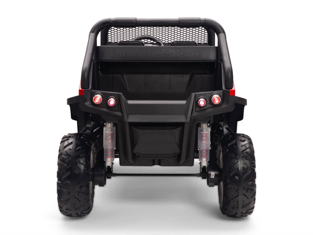 12V Mercedes Benz UNIMOG  Kids Ride On UTV Red
