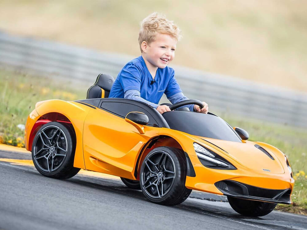 Big Toys Direct 12V McLaren 720S Car Painted Orange