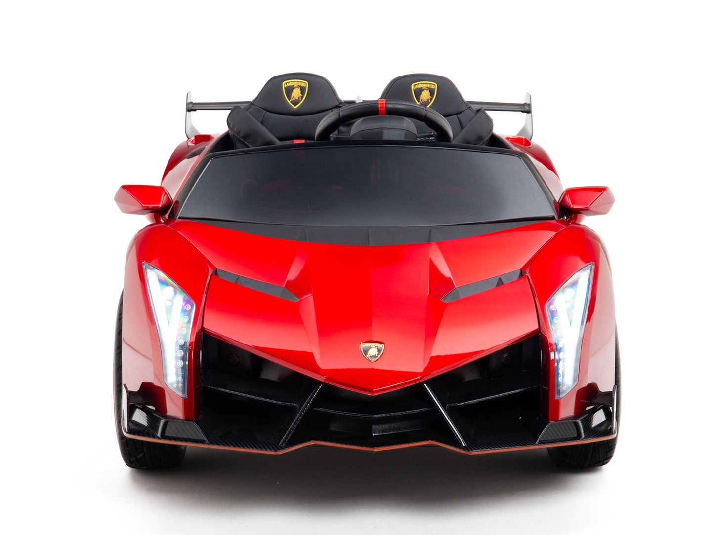 2WD / AWD Kids Premium Lamborghini Veneno Ride On Car with Remote Control - Red