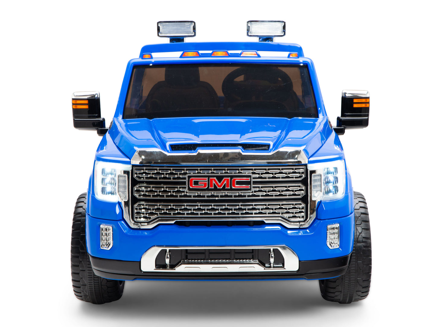 12V GMC Sierra Denali Kids Electric Ride On Truck with Remote Control - Blue