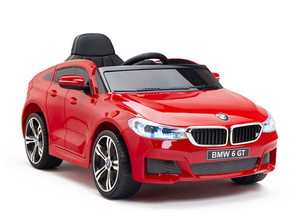 12V BMW 6 Series GT Kids Electric Powered Ride On Car with Remote - Red