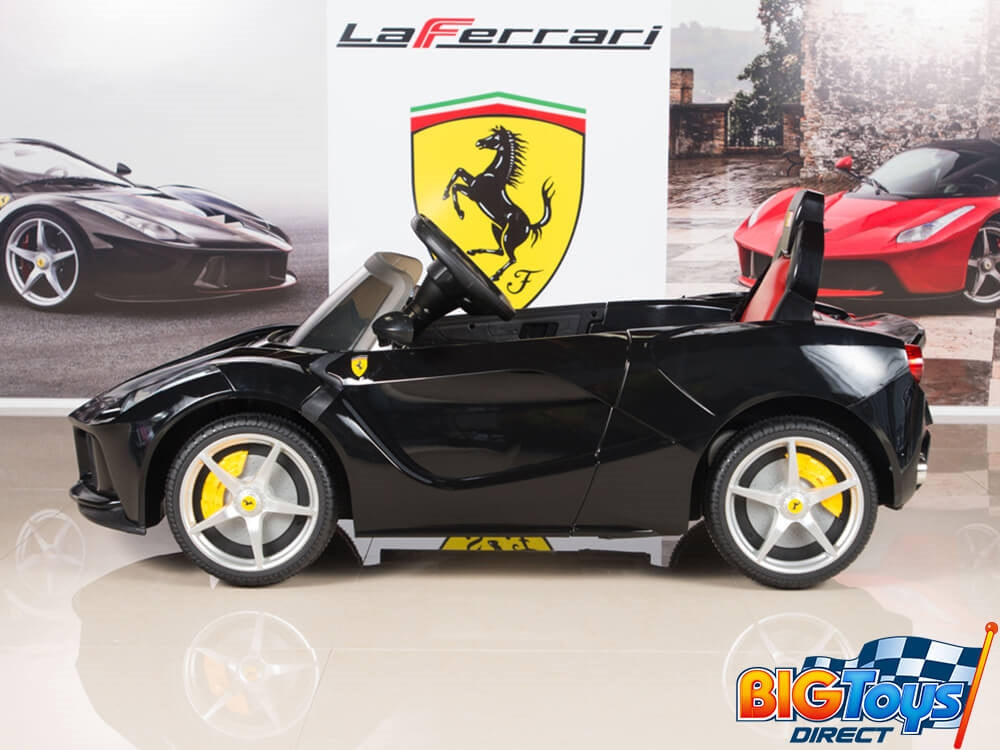 Ferrari 12V LaFerrari Kids Electric Ride On Car with Remote Control - Black