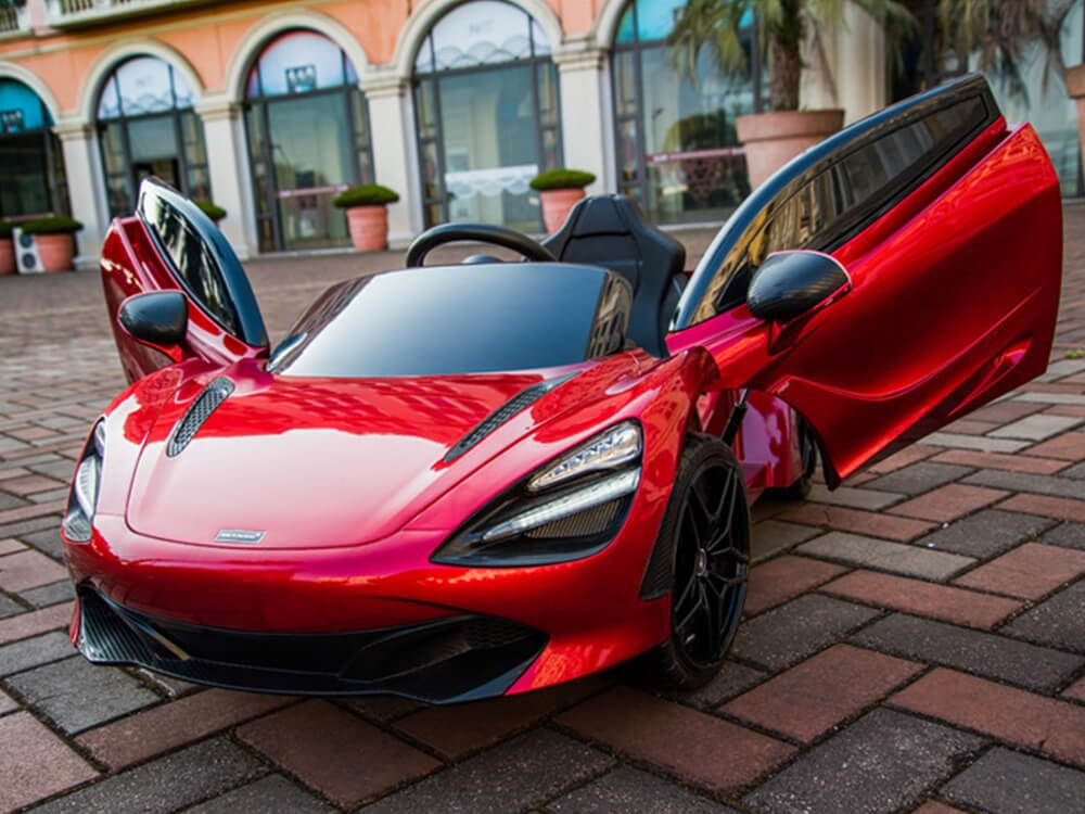 Big Toys Direct 12V McLaren 720S Car Painted Red