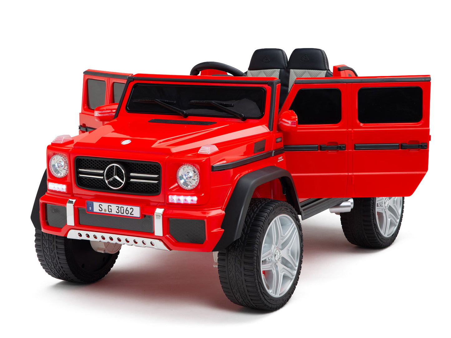 12V Mercedes-Maybach G650 Landaulet Kids Ride On Car/SUV with Remote – Red