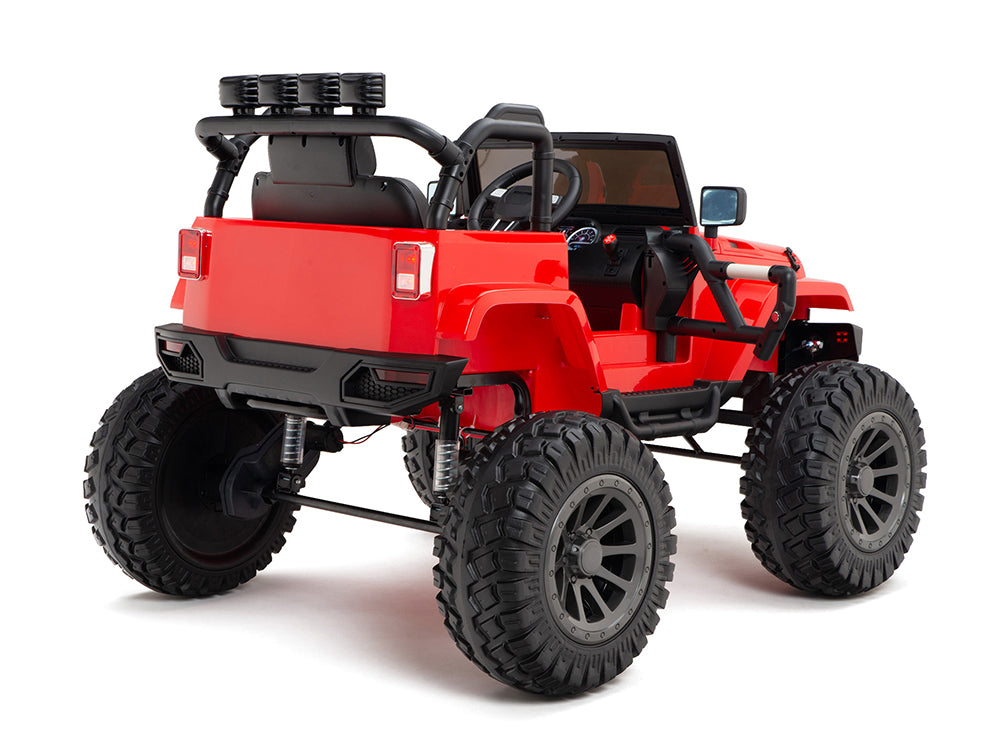 Goliath Kids 24V Battery Operated Ride On Truck With Remote - Red
