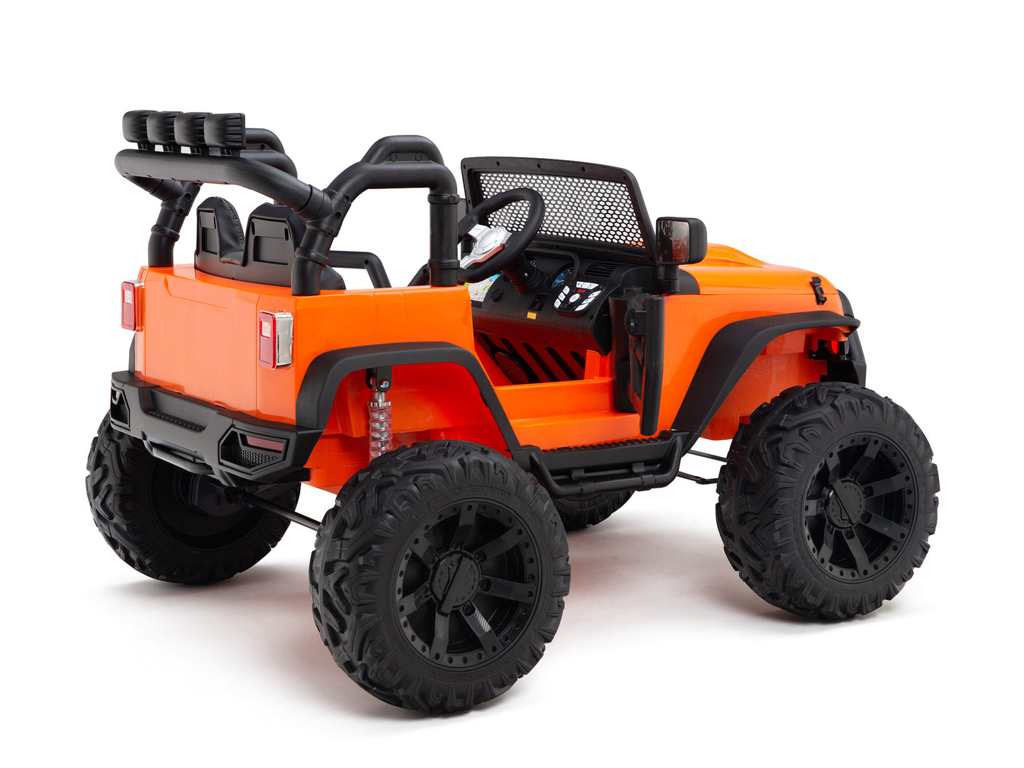 Nighthawk Kids 24V Battery Operated Ride On Truck With Remote - Orange