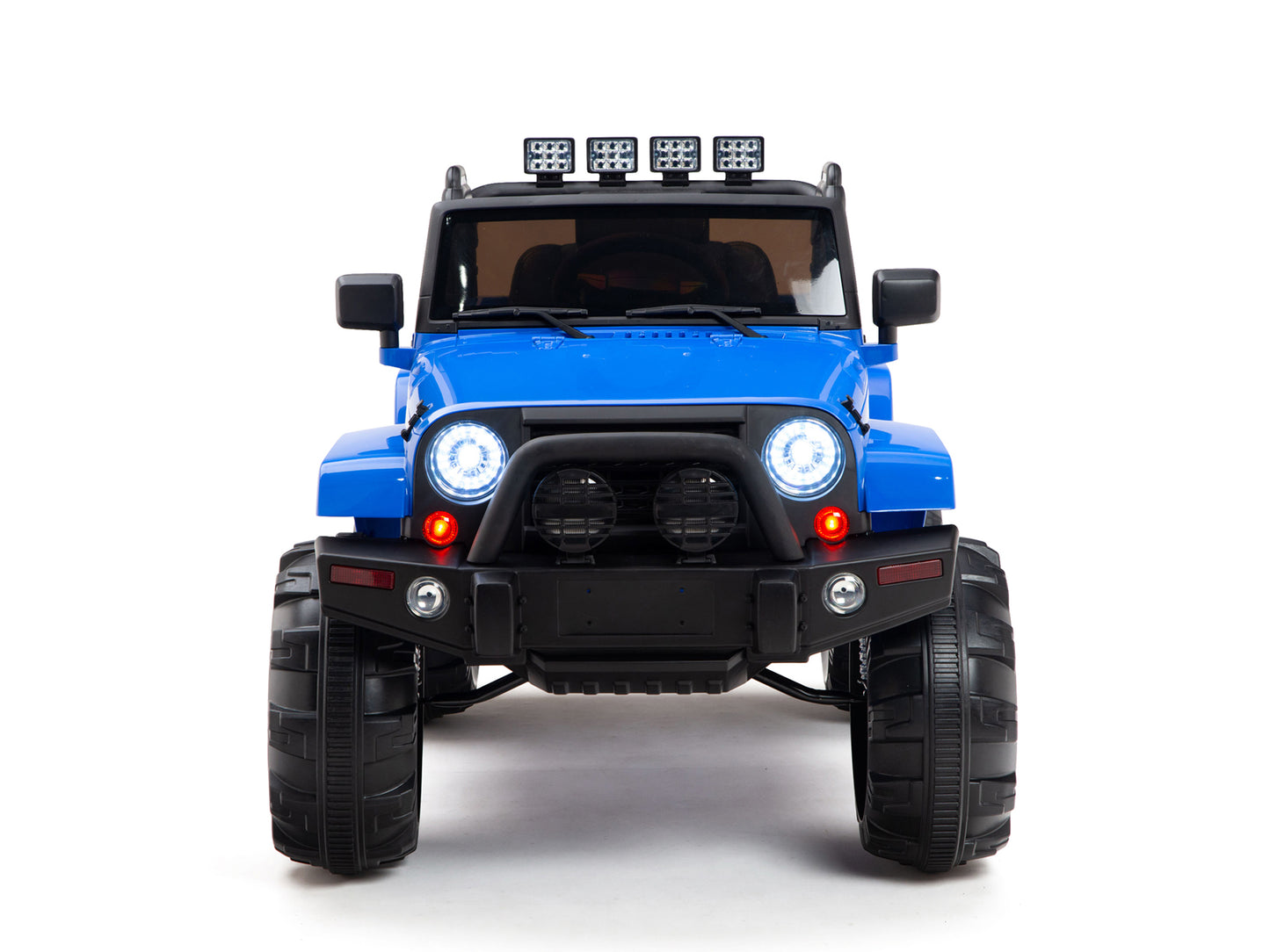 12V MP3 Kids Ride on Truck R/C Remote Control, Lights Radio and Tunes - Blue