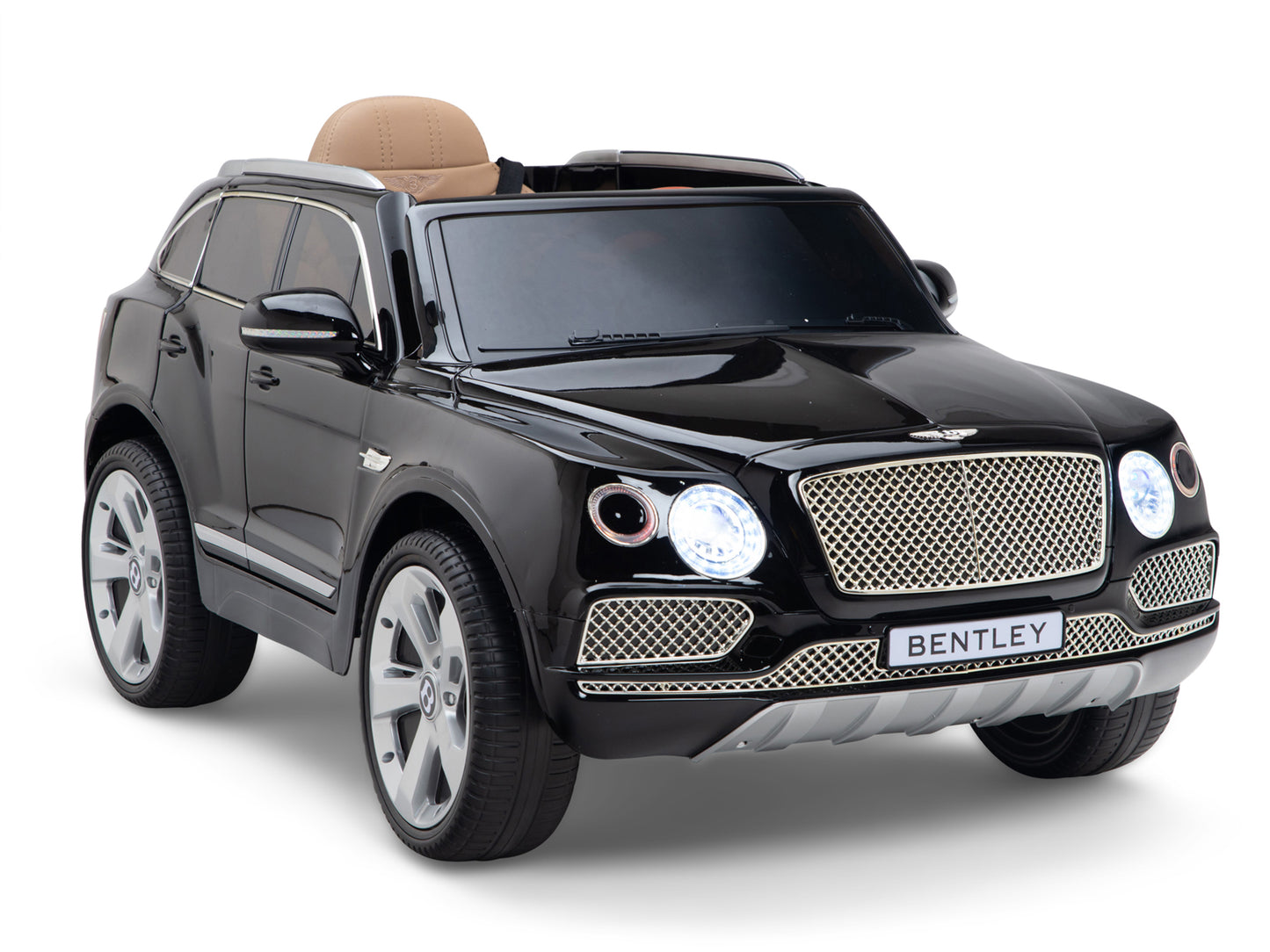 12V Bentley Bentayga Kids Electric Ride On Car/SUV with Remote - Black