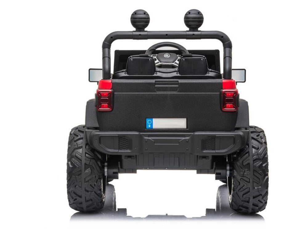 4WD Trekcar Kids Ride On Truck with EVA Wheels and Remote Control - Red