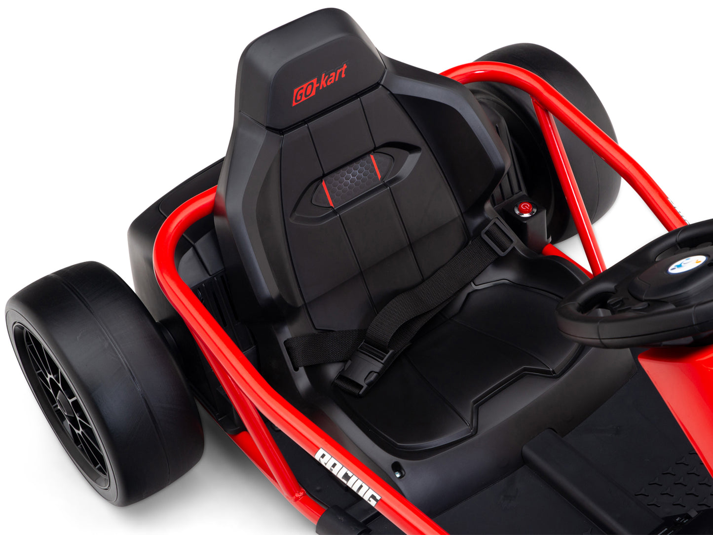 RIDINGTON 24V Kids Electric Go-Kart with DRIFT Function - Red