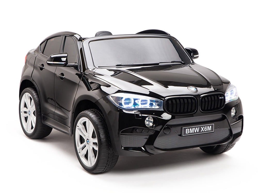 Two Seat BMW X6M Kids 12V Car Black – Big Toys Direct