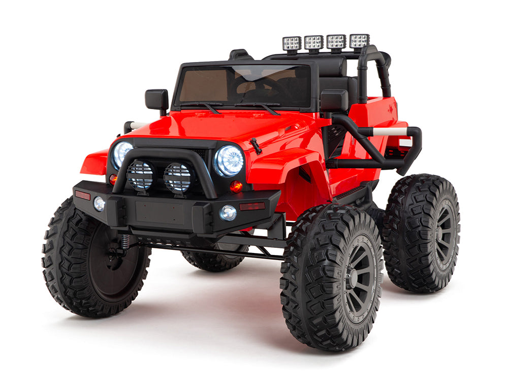 Goliath Kids 24V Battery Operated Ride On Truck With Remote - Red