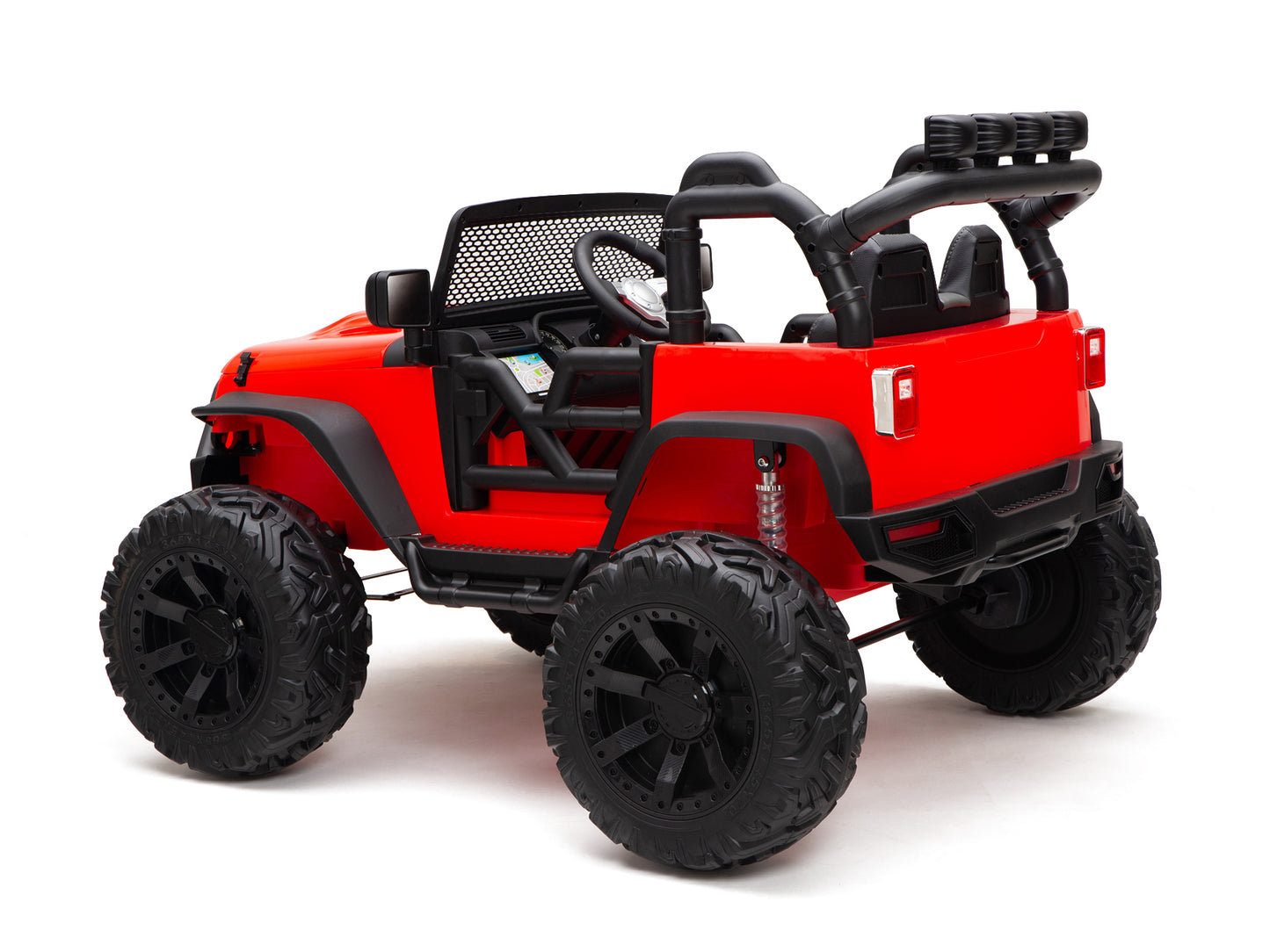 Nighthawk Kids 24V Battery Operated Ride On Truck With Remote - Red