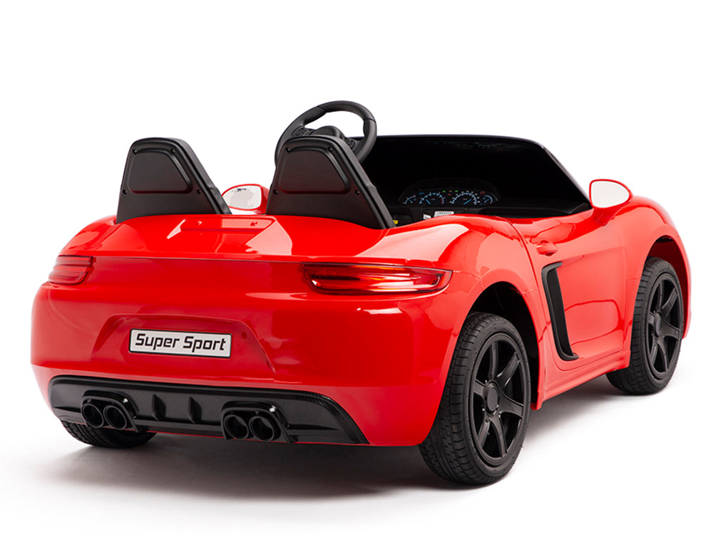 24V Super Sport GT Kids Ride On Car - Red