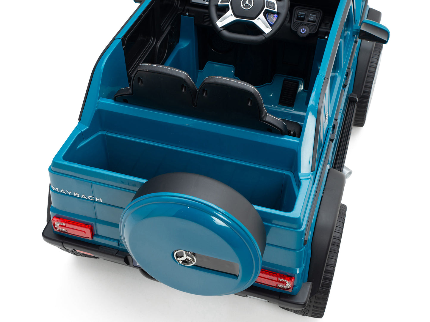 12V Mercedes-Maybach G650 Landaulet Kids Ride On Car/SUV with Remote - Blue