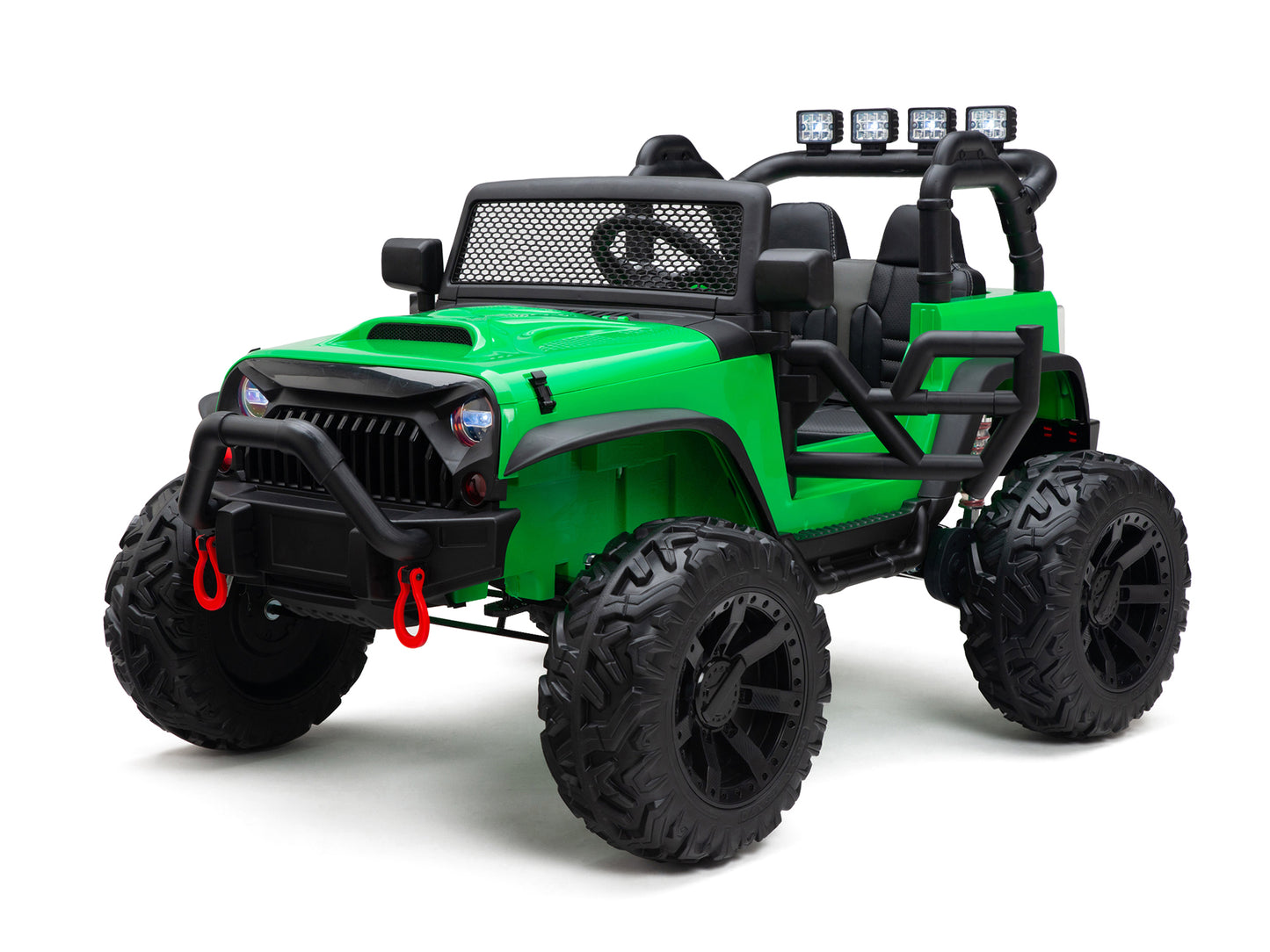 Nighthawk Kids 24V Battery Operated Ride On Truck With Remote - Green