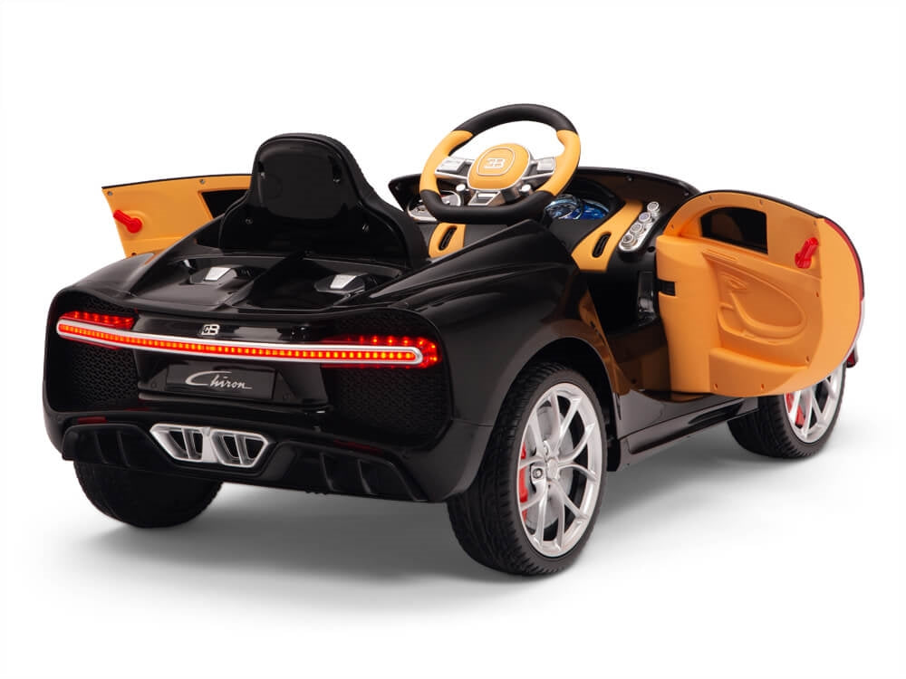 Big Toys Direct 12V Bugatti Chiron Car Red and Black