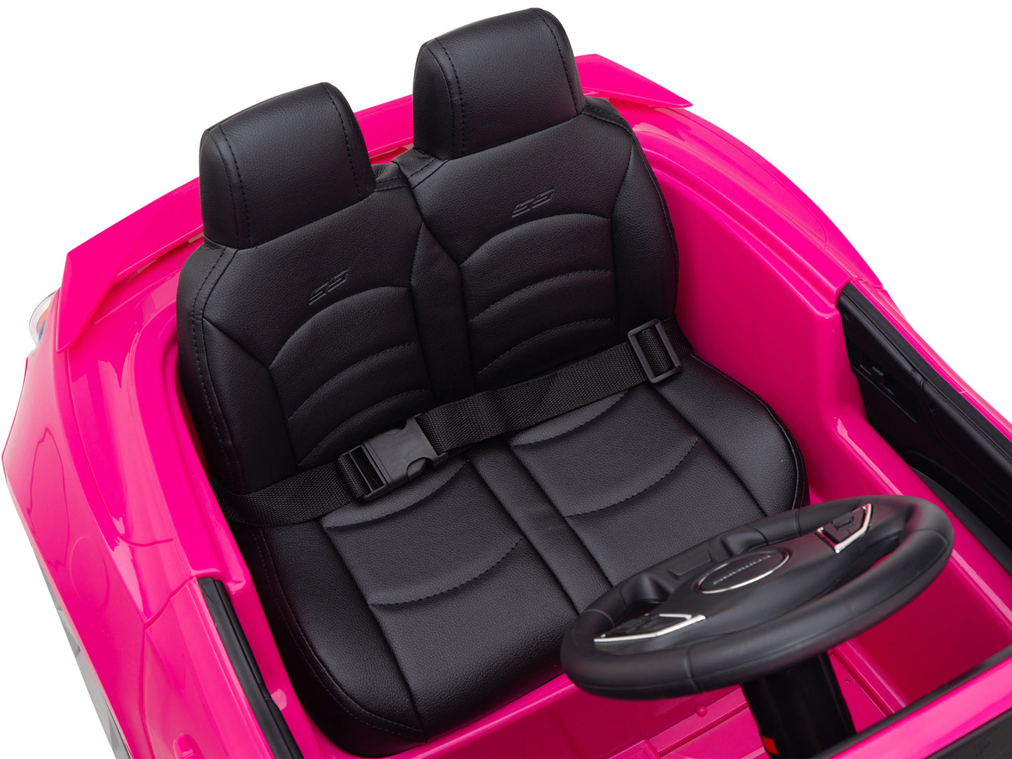 12V Chevrolet Camaro 2SS Kids Ride On Car with Remote Control - Pink
