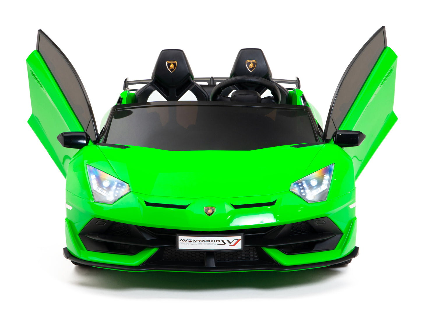 24V Lamborghini SVJ Ride On DRIFT Car with Remote Control - Green