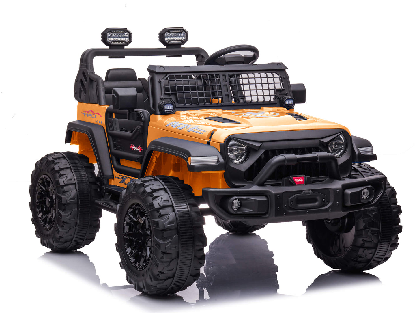 RIDINGTON 24V Kids Ride-On Truck With Remote Control - Orange