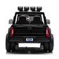 Ford F450 Custom Edition 24V Kids Ride-On Car Truck with R/C Parental Remote | Black