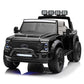 Ford F450 Custom Edition 24V Kids Ride-On Car Truck with R/C Parental Remote | Black