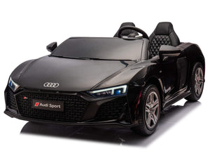 24V Audi R8 Spyder 2 Seater Ride on Car for Kids - Black