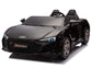 24V Audi R8 Spyder 2 Seater Ride on Car for Kids - Black