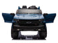 24V Chevrolet Silverado Ride on Truck for Kids with 2 Seats and Remote - Blue