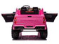 24V Chevrolet Silverado Ride on Truck for Kids with 2 Seats and Remote - Pink