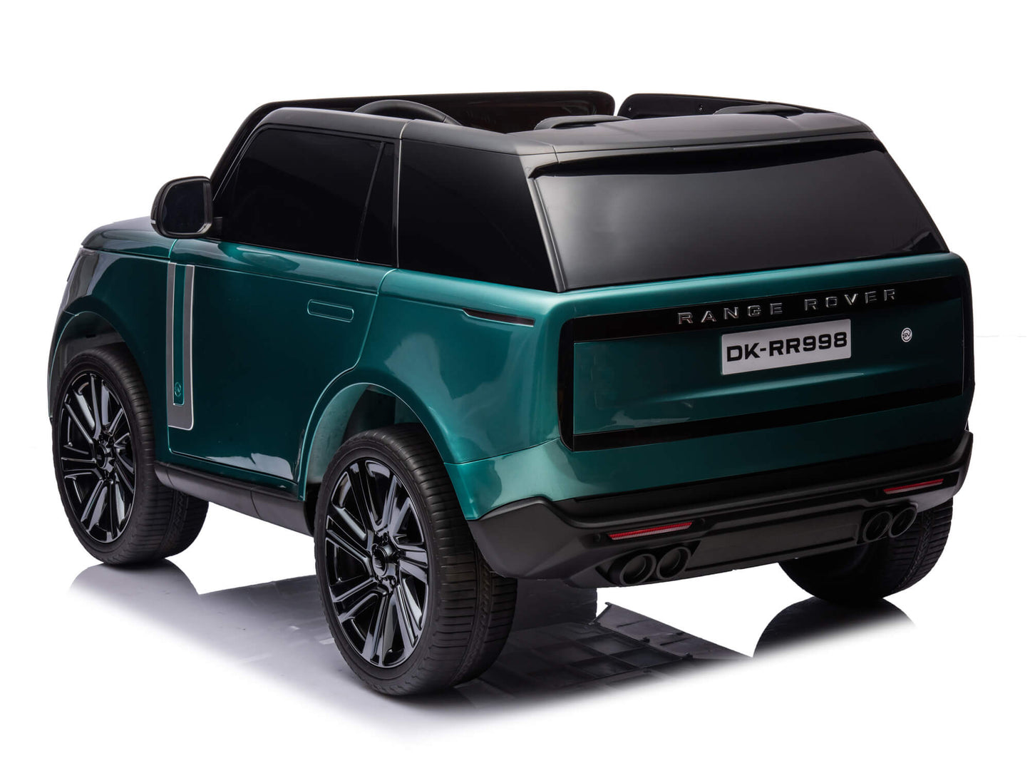 24V Land Rover Kids Electric Ride On SUV with Remote Control - Green